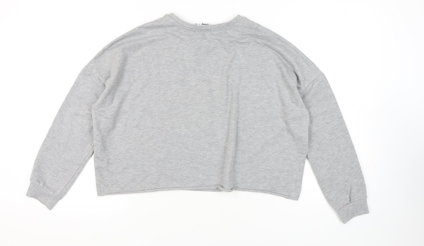 Disney Unisex Grey Pullover Sweatshirt - M