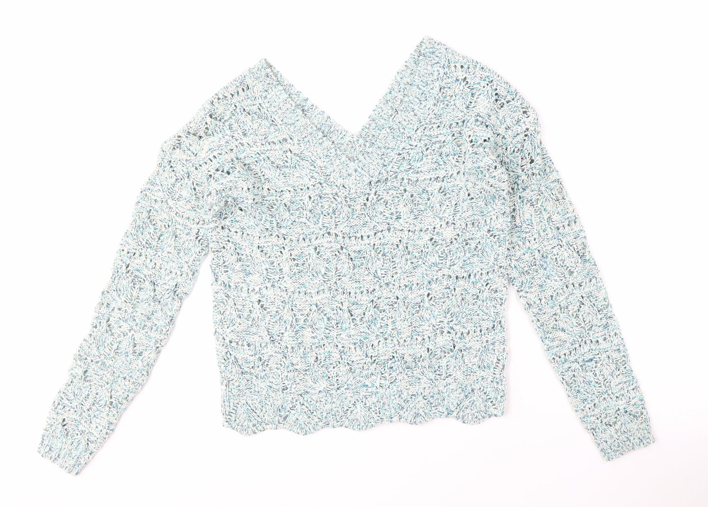 Next Women's Multicoloured V-Neck Jumper XS