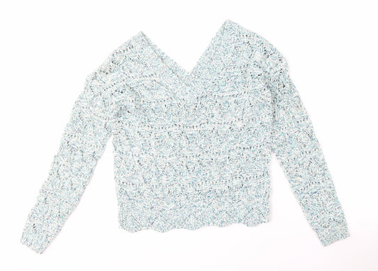 Next Women's Multicoloured V-Neck Jumper XS