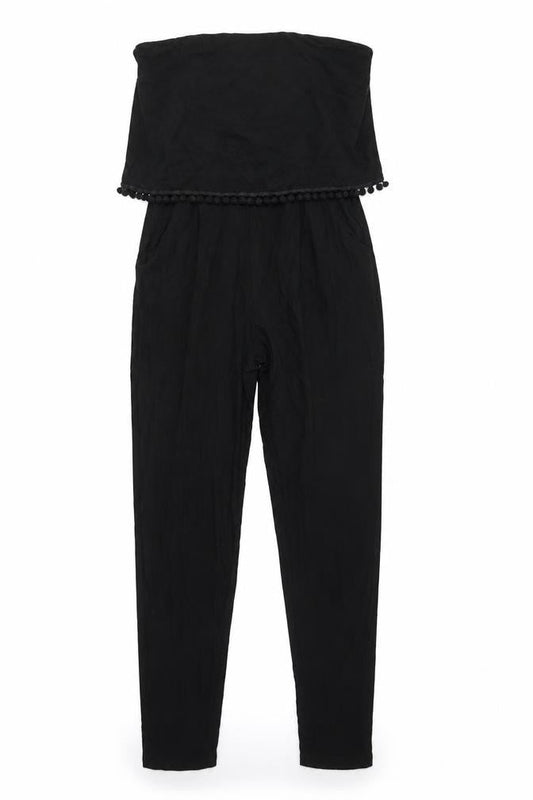 Next Women’s Black Off-Shoulder Jumpsuit UK 8