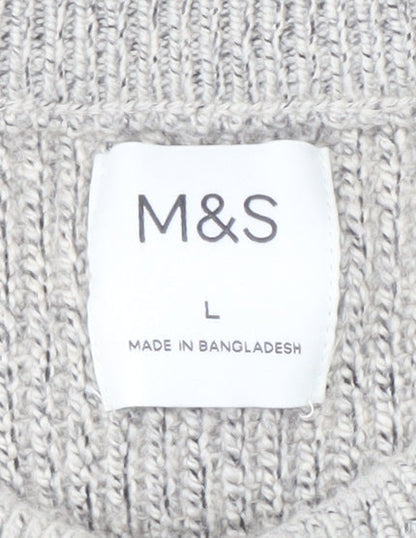 Marks & Spencer Men’s Grey Pullover Jumper L