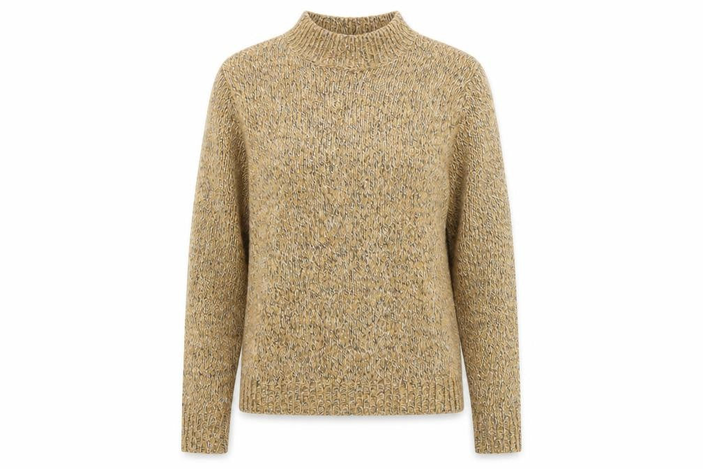 Vero Moda Women's Mock Neck Brown Jumper M