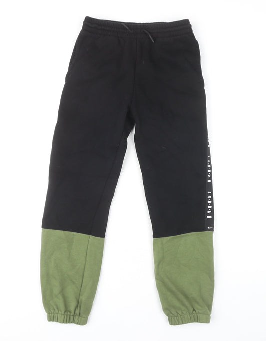 Jordan Boys Black Jogger Trousers, Size 10-12 Years