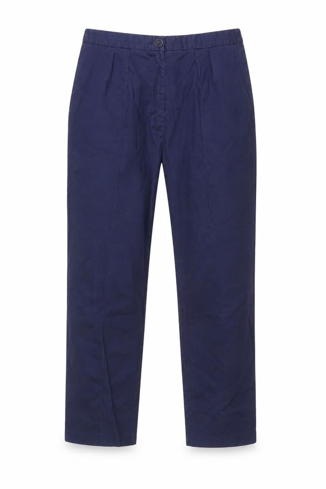 Boyd Cooper Men's Blue Pleated Trousers Size 28