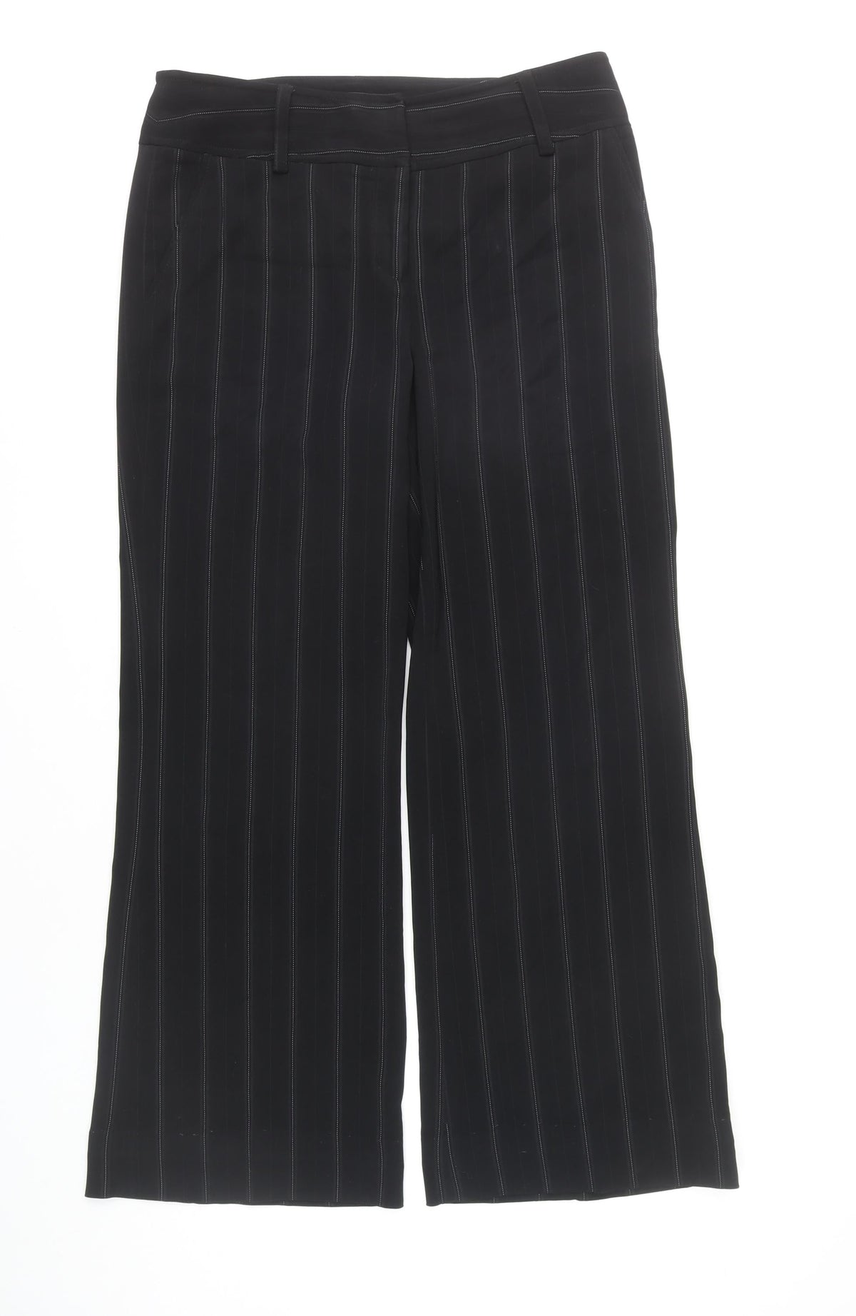 Next Women’s Black Wide-Leg Dress Pants - Size 14