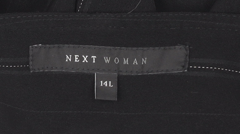 Next Women’s Black Wide-Leg Dress Pants - Size 14