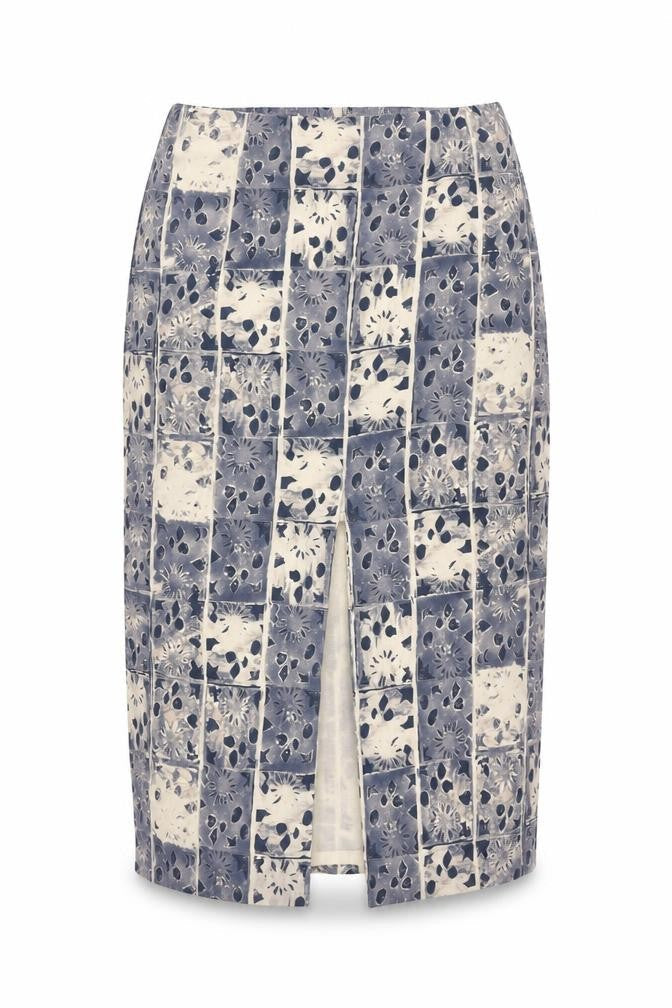 Platinum Women's Multicoloured Geometric Skirt Size 18