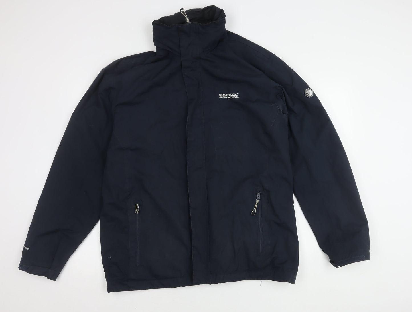 Regatta Men's XL Blue Casual Jacket with Zip Closure