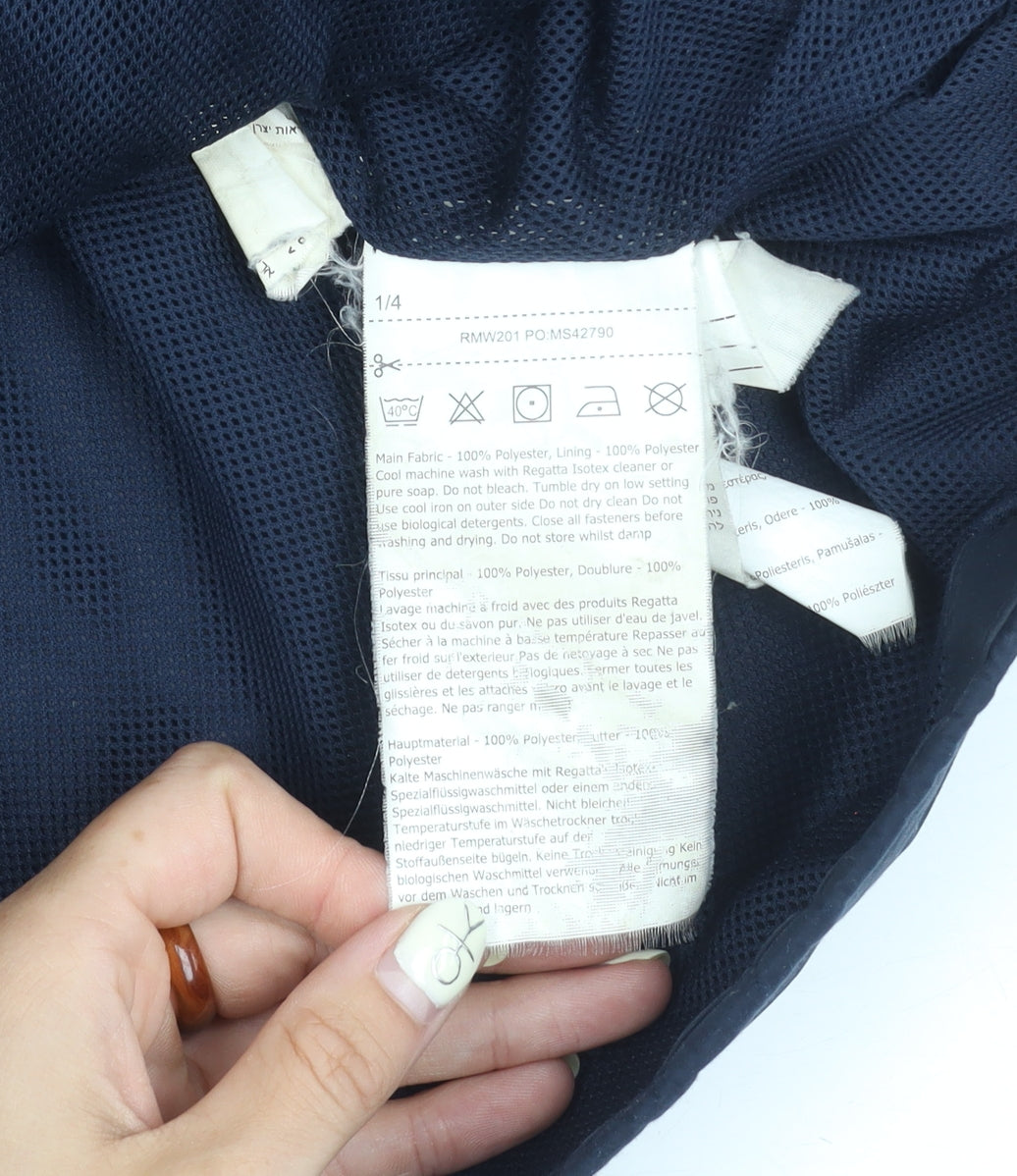 Regatta Men's XL Blue Casual Jacket with Zip Closure
