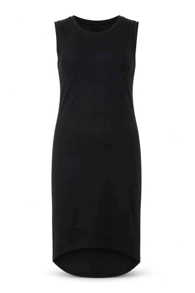 Marks & Spencer Black Sleeveless Dress, Size 8