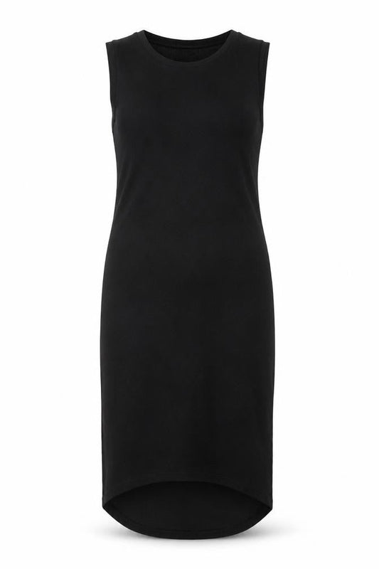 Marks & Spencer Black Sleeveless Dress, Size 8