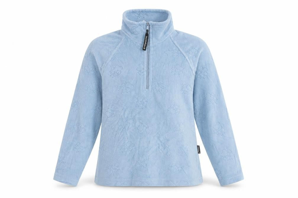 Jack Wolfskin Women's Blue Fleece Sweatshirt M