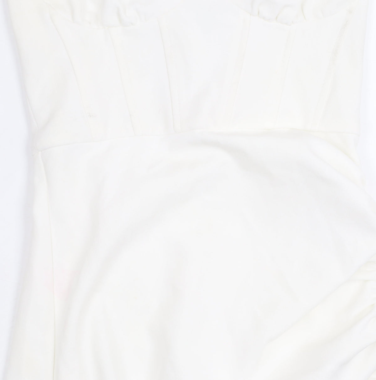 Zara Womens White S Pencil Dress Party Sleeveless