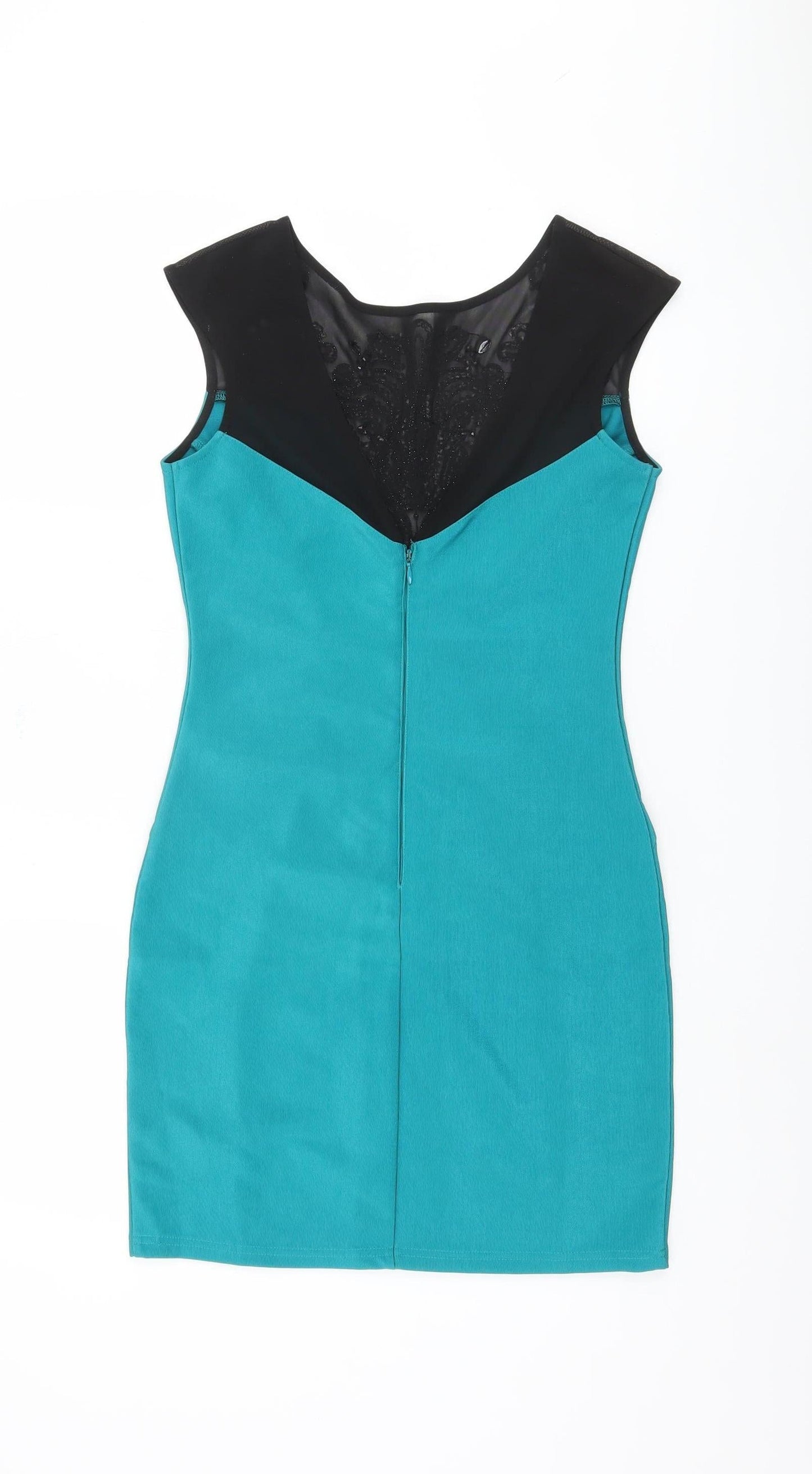 Lipsy Women's Blue Bodycon Dress UK 8 Party Style