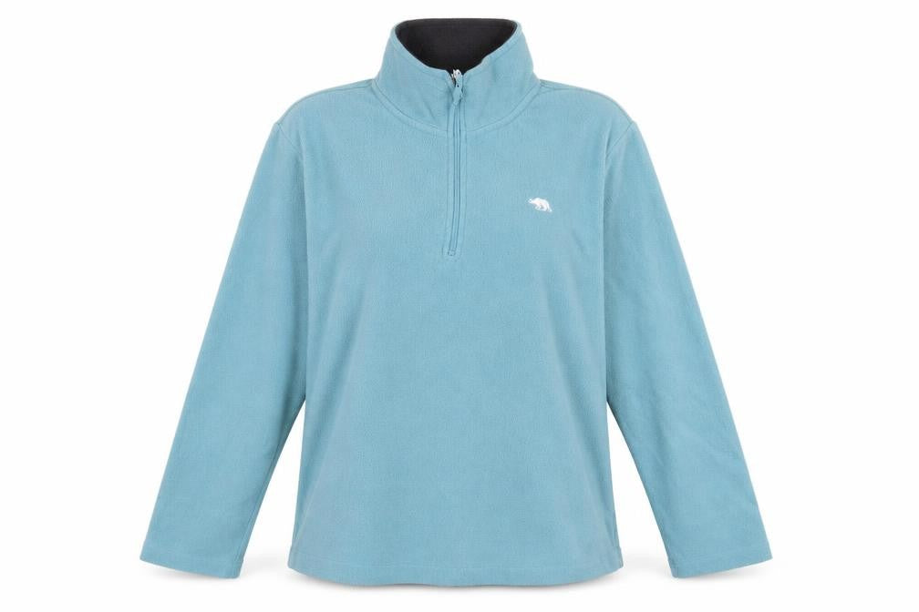 Ridge & Co. Unisex Blue Fleece Pullover Sweatshirt, Size 18