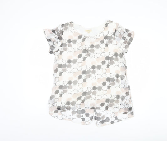 GIUSY Women's Multicoloured Geometric Blouse