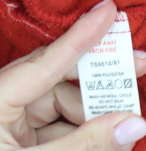 Tom Sayers Men's Red Fleece Jacket XL