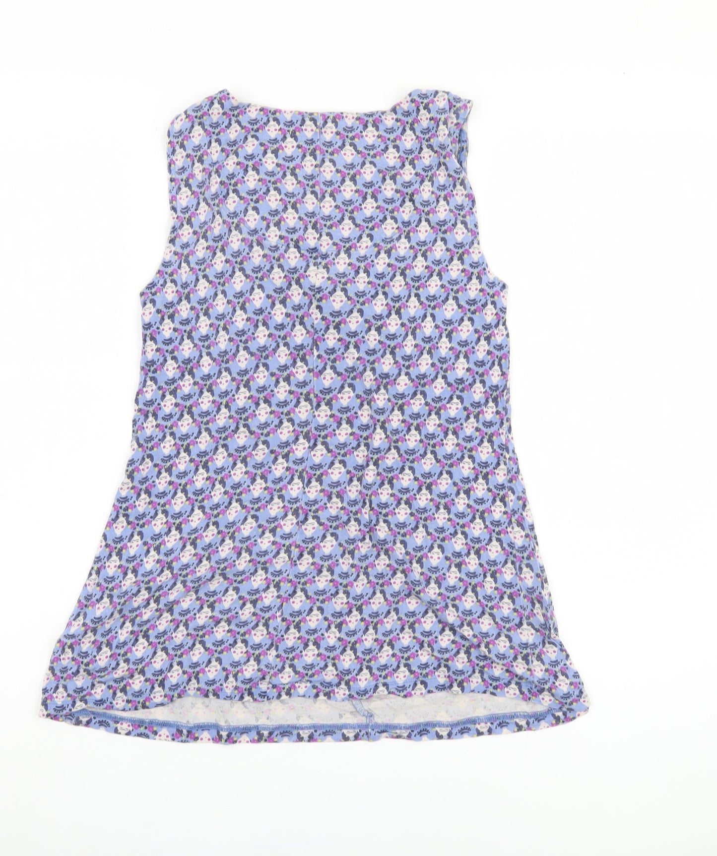 White Stuff Women's Multicoloured Floral Top, UK 8, Sleeveless