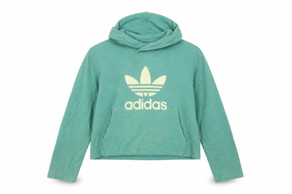 Adidas Women's Green Hoodie Size 14