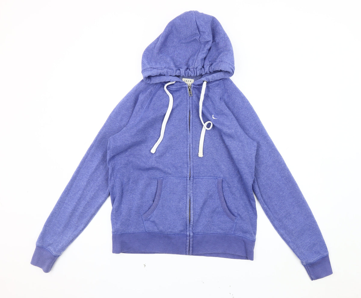Jack Wills Women's Blue Mid-Length Basic Jacket Size 12