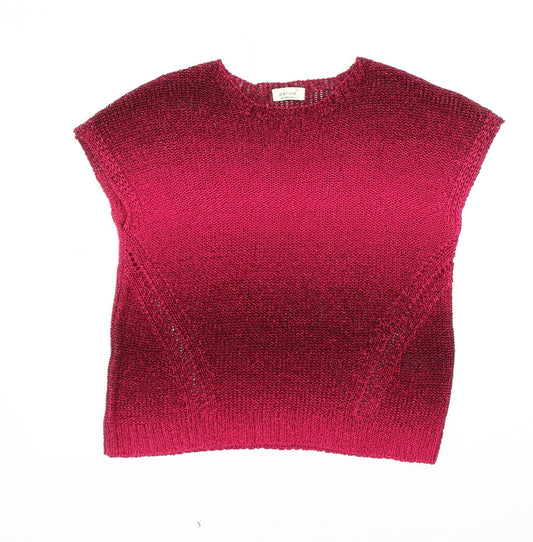 Marks and Spencer Women's Red Pullover Jumper Size 14