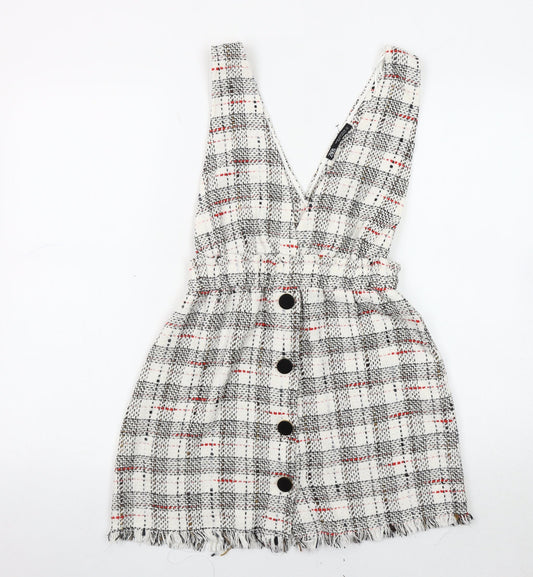 Zara Women's Multicoloured XS Pinafore Dress