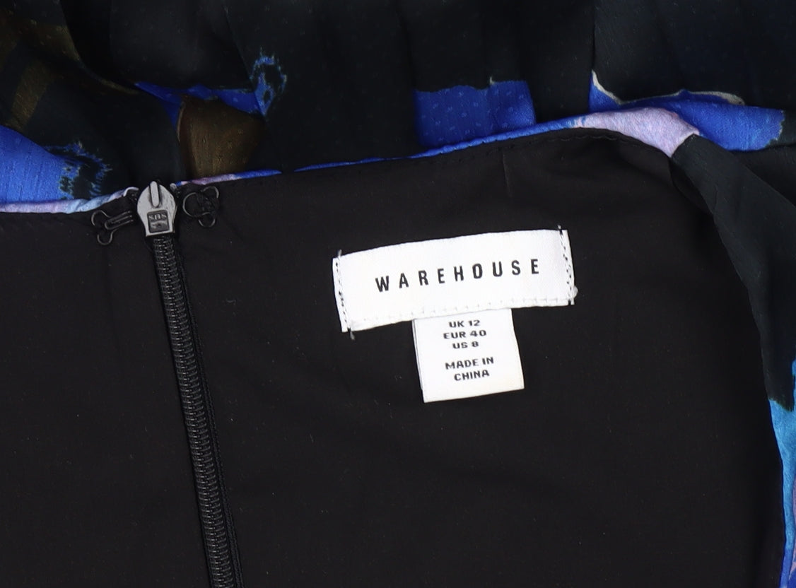 Warehouse Women's Multicoloured Size 12 Dress
