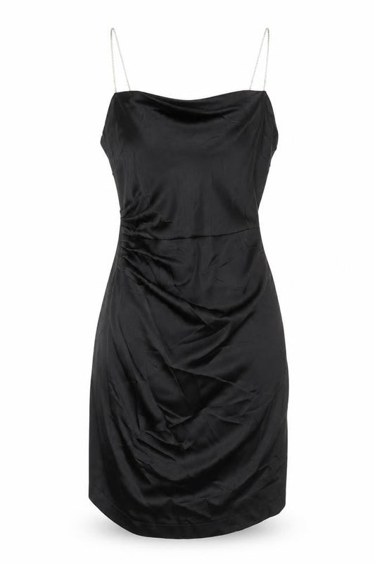 Zara Women’s Black Slip Dress Size 12 Party Wear