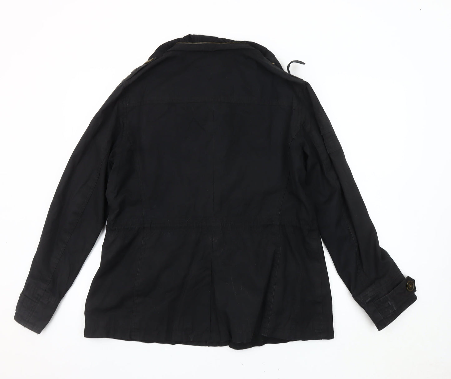 Zara Basic Women's Black XL Parka Jacket
