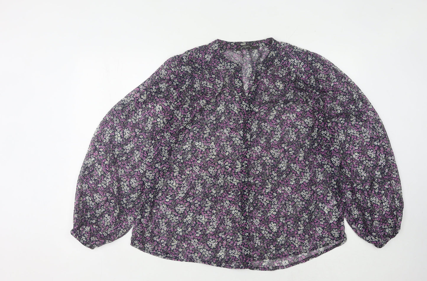 Bonmarché Women's Multicoloured Blouse Size 12