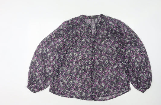 Bonmarché Women's Multicoloured Blouse Size 12