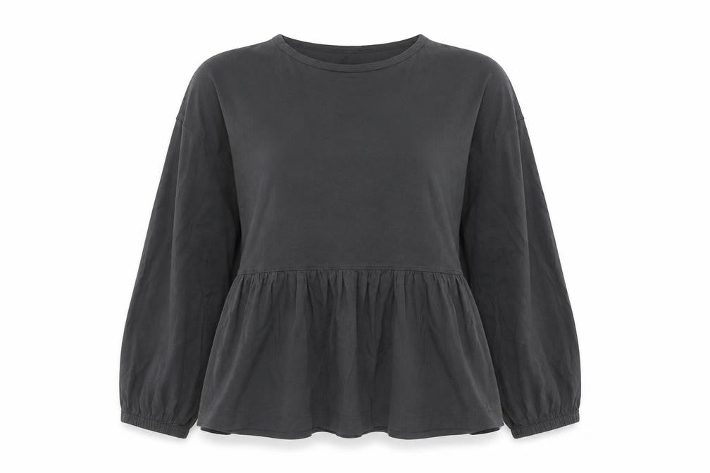 Zara Women's Black Long Sleeve Top M