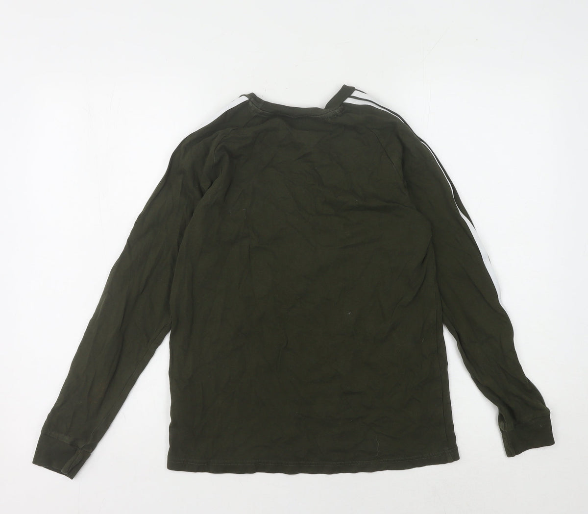 Adidas Kids Green Jersey T-Shirt - Long Sleeve, 12-13 Years
