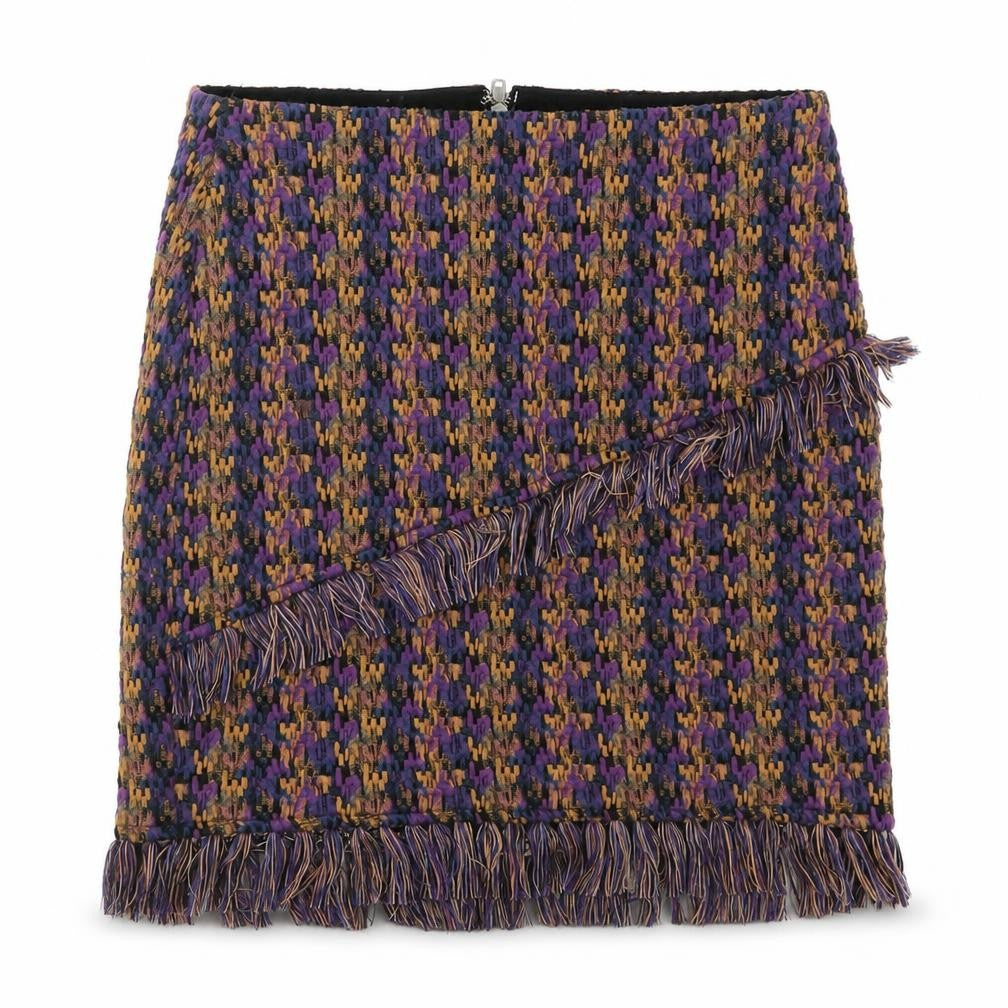 Noisy May Women's Multicoloured Geometric Skirt XS