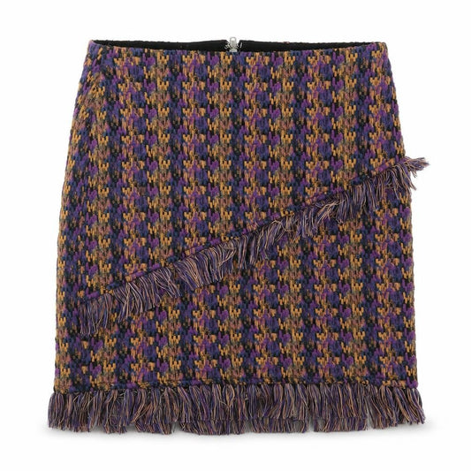 Noisy May Women's Multicoloured Geometric Skirt XS
