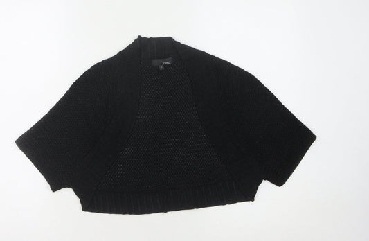 Next Women's Black Chunky-Knit Shrug XL