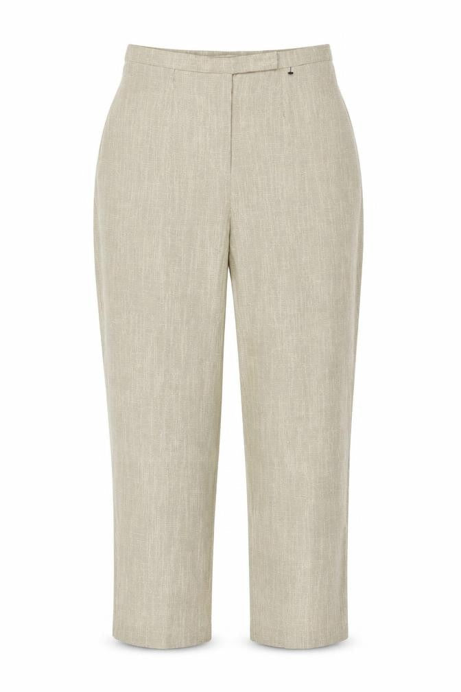 Gianfranco Corneli Women's Beige Straight Trousers Size 12