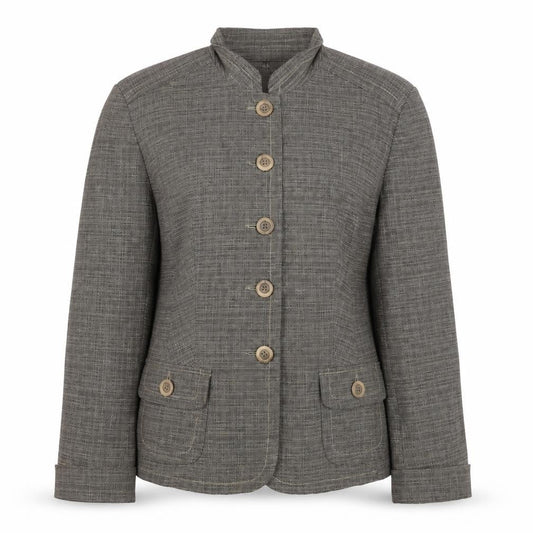 Debenhams Women’s Grey Jacket Size 12 Button