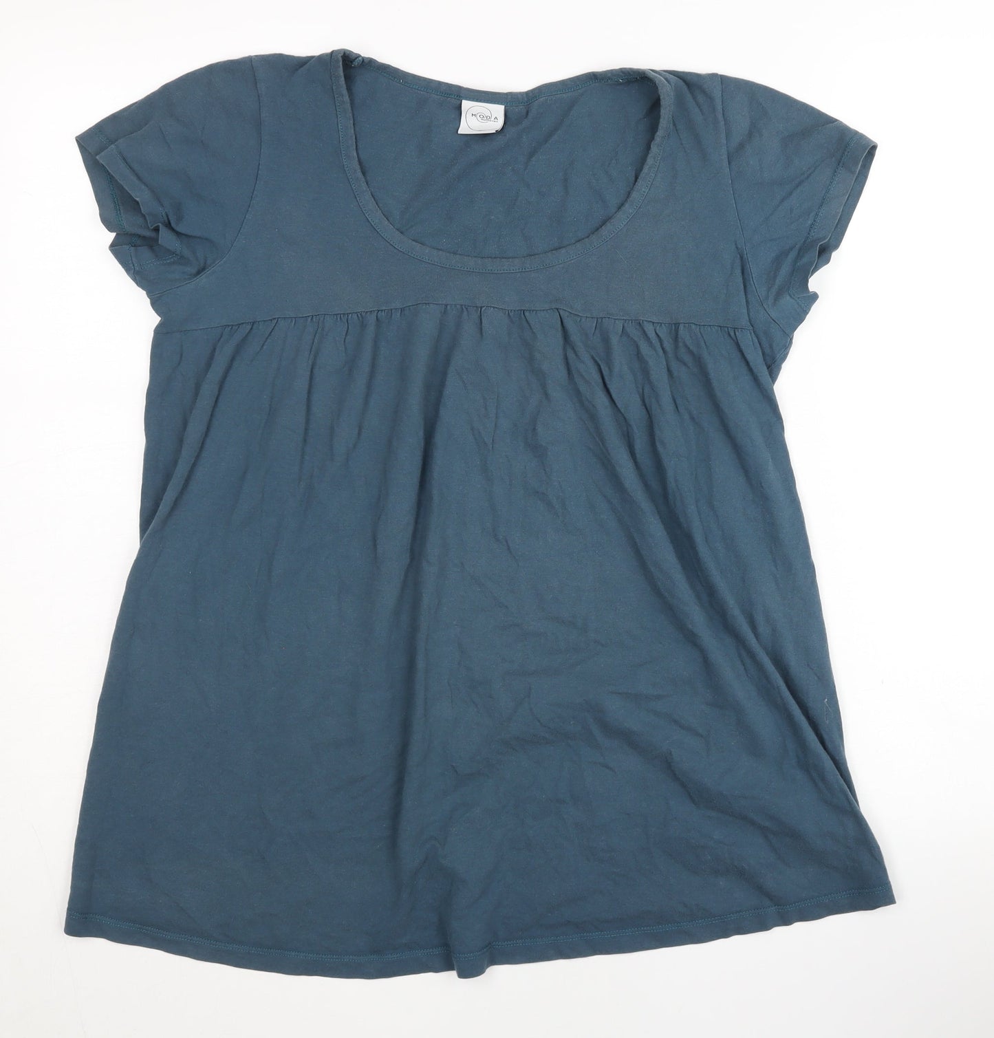 Mothercare Women's Blue Short Sleeve Tunic, Size 14