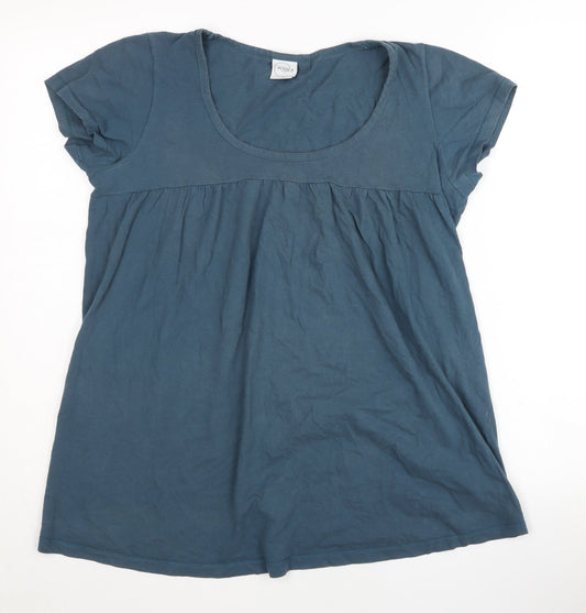 Mothercare Women's Blue Short Sleeve Tunic, Size 14