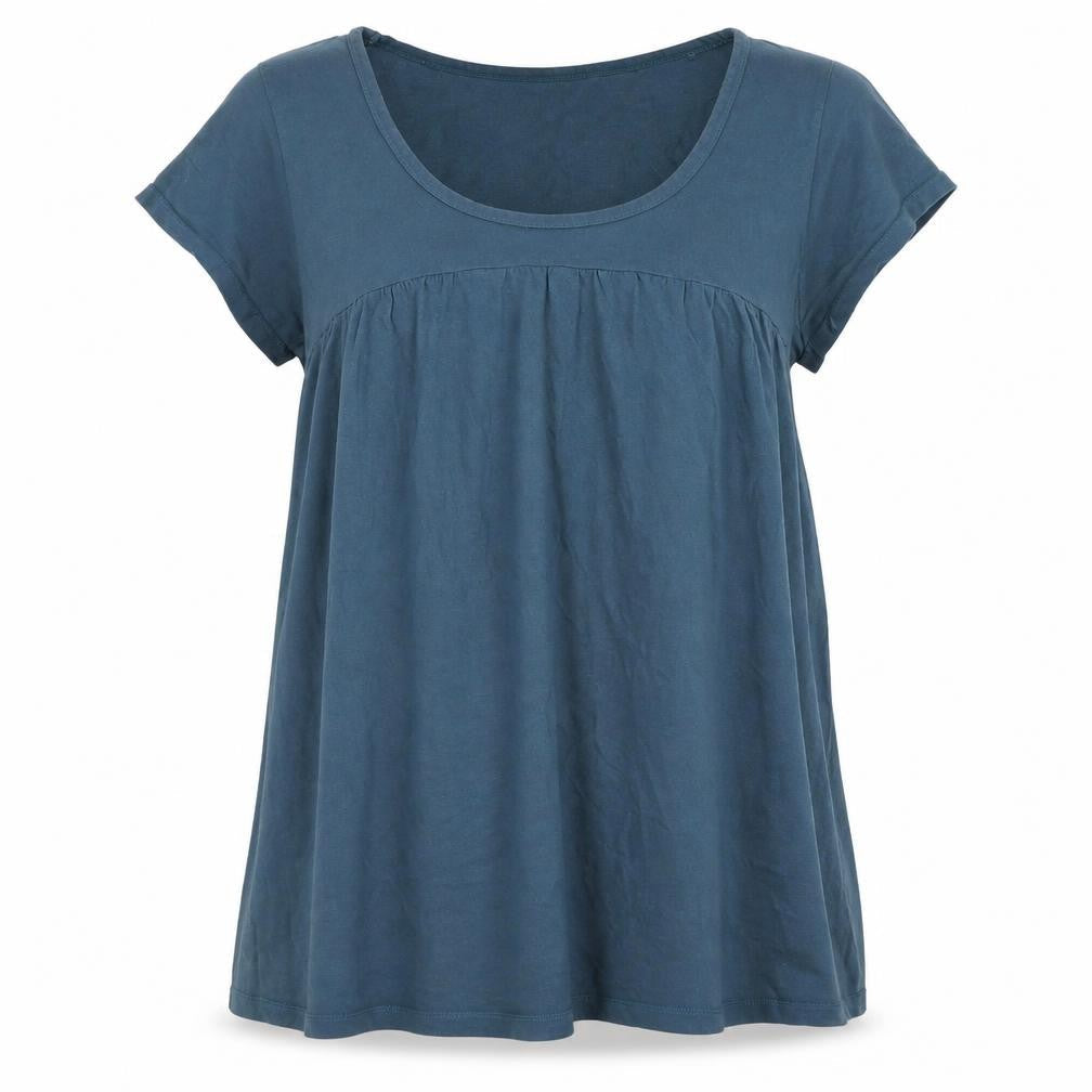 Mothercare Women's Blue Short Sleeve Tunic, Size 14