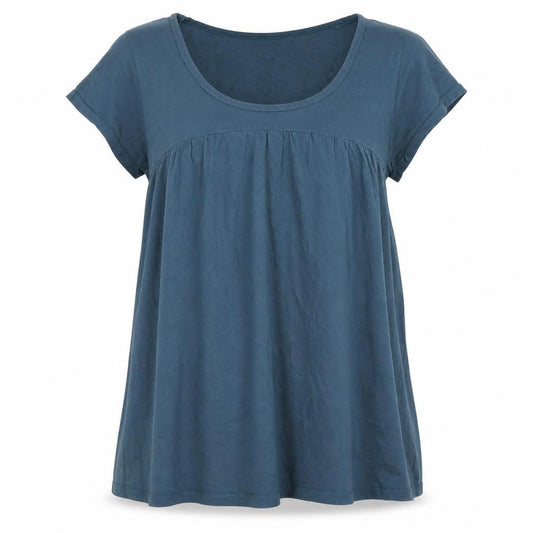 Mothercare Women's Blue Short Sleeve Tunic, Size 14