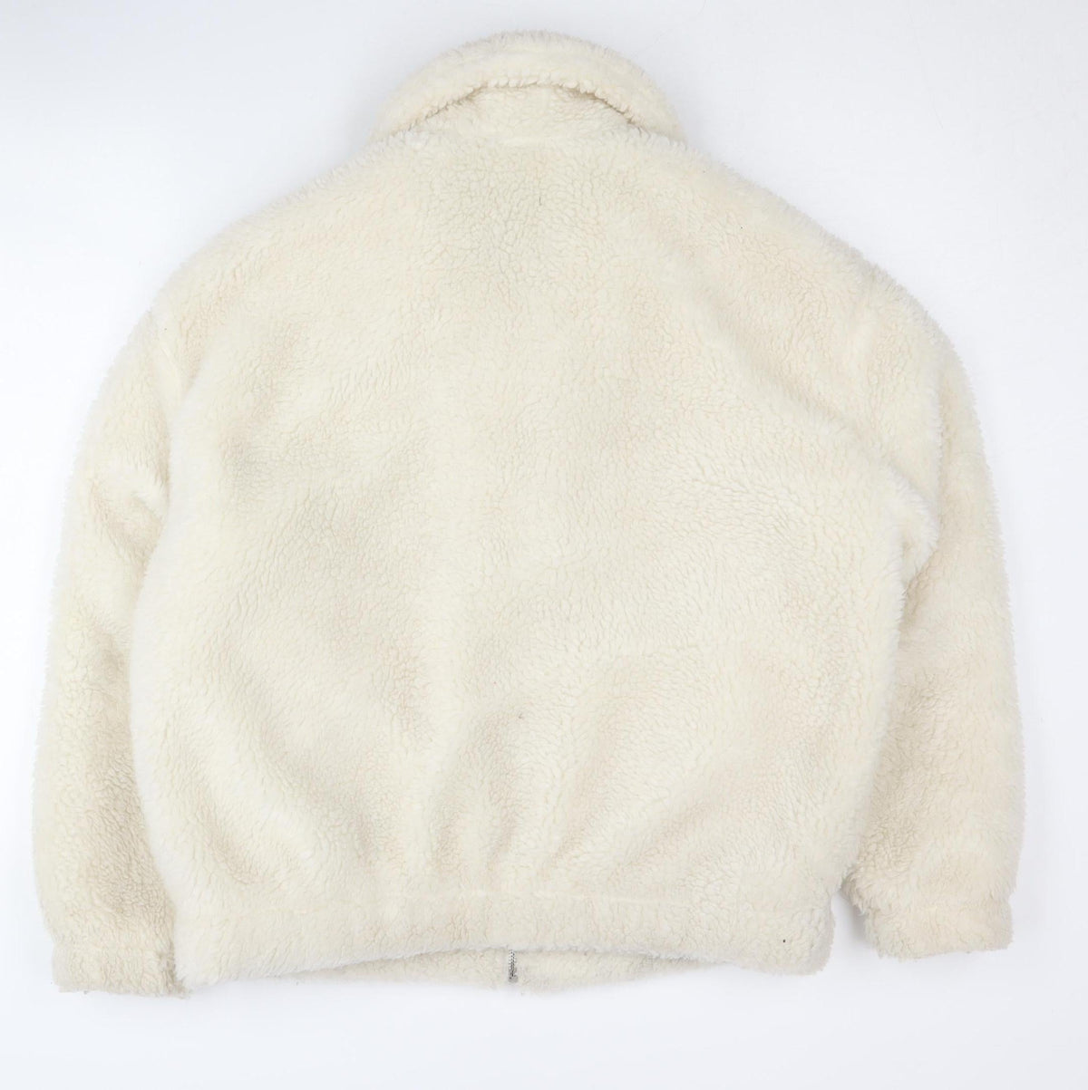 New Look Women's Ivory Bomber Jacket, Size S