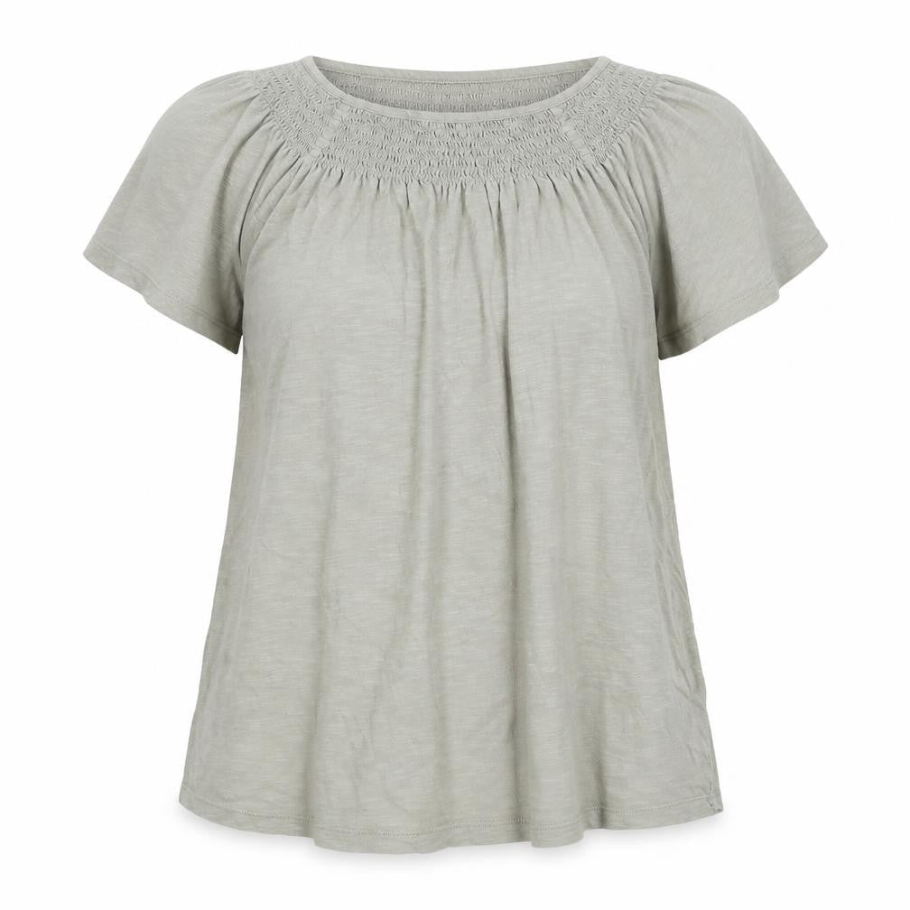 Marks & Spencer Women's Green Top, Size 16, 100% Cotton