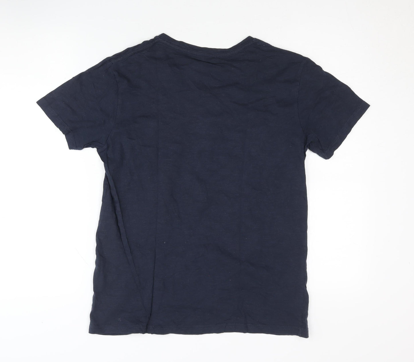 American Eagle Outfitters Men's Blue Graphic T-Shirt S