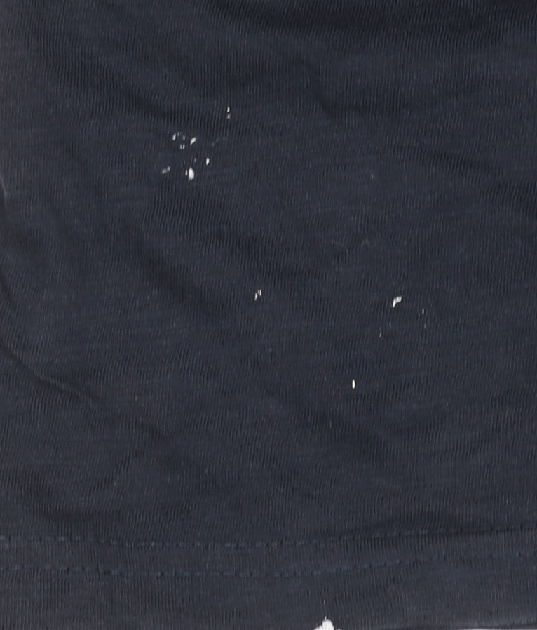 American Eagle Outfitters Men's Blue Graphic T-Shirt S