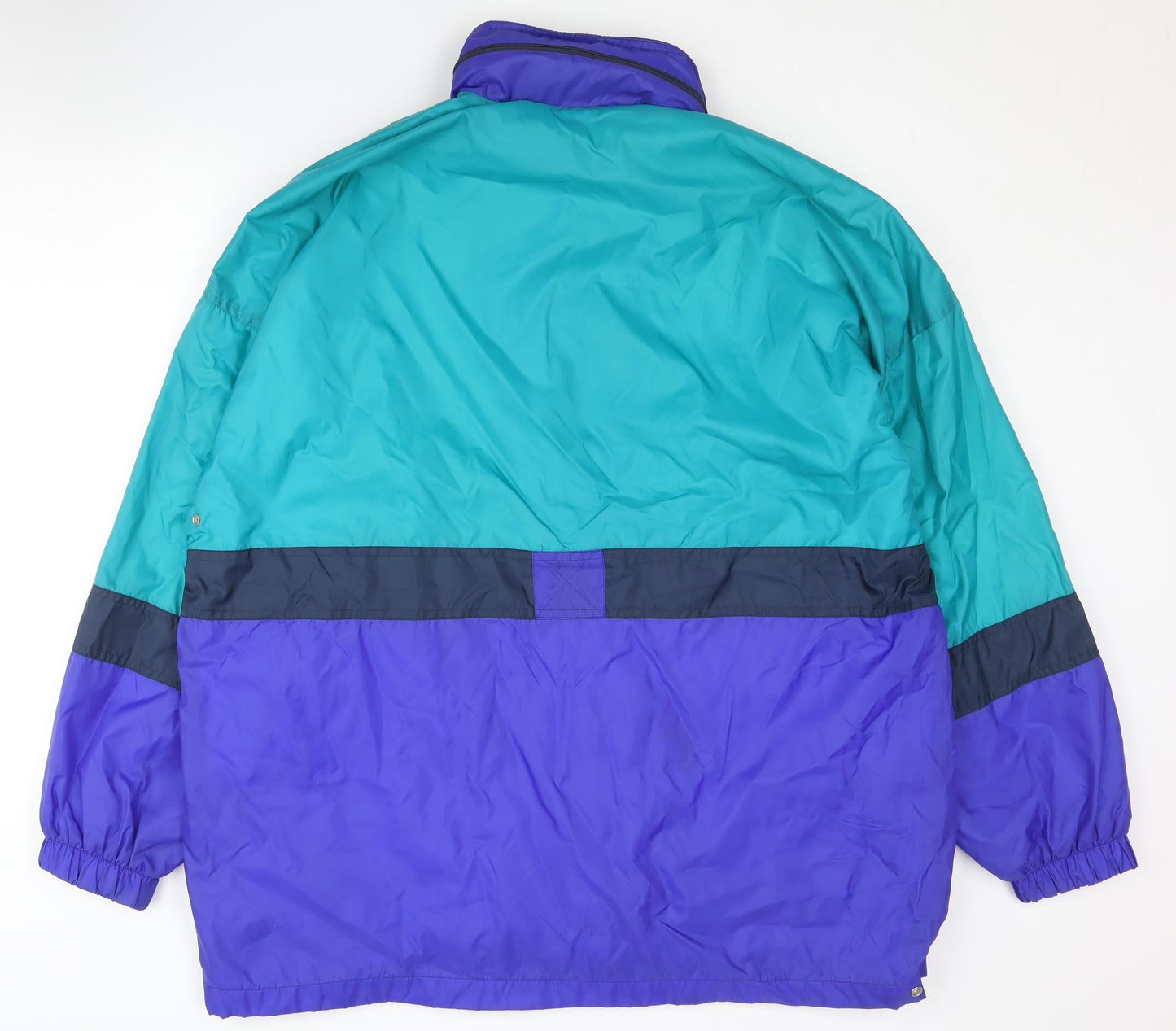 San Marco Men's Blue Windbreaker Jacket L