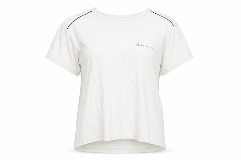 Champion Unisex White T-Shirt, Large, Casual Basic Wear