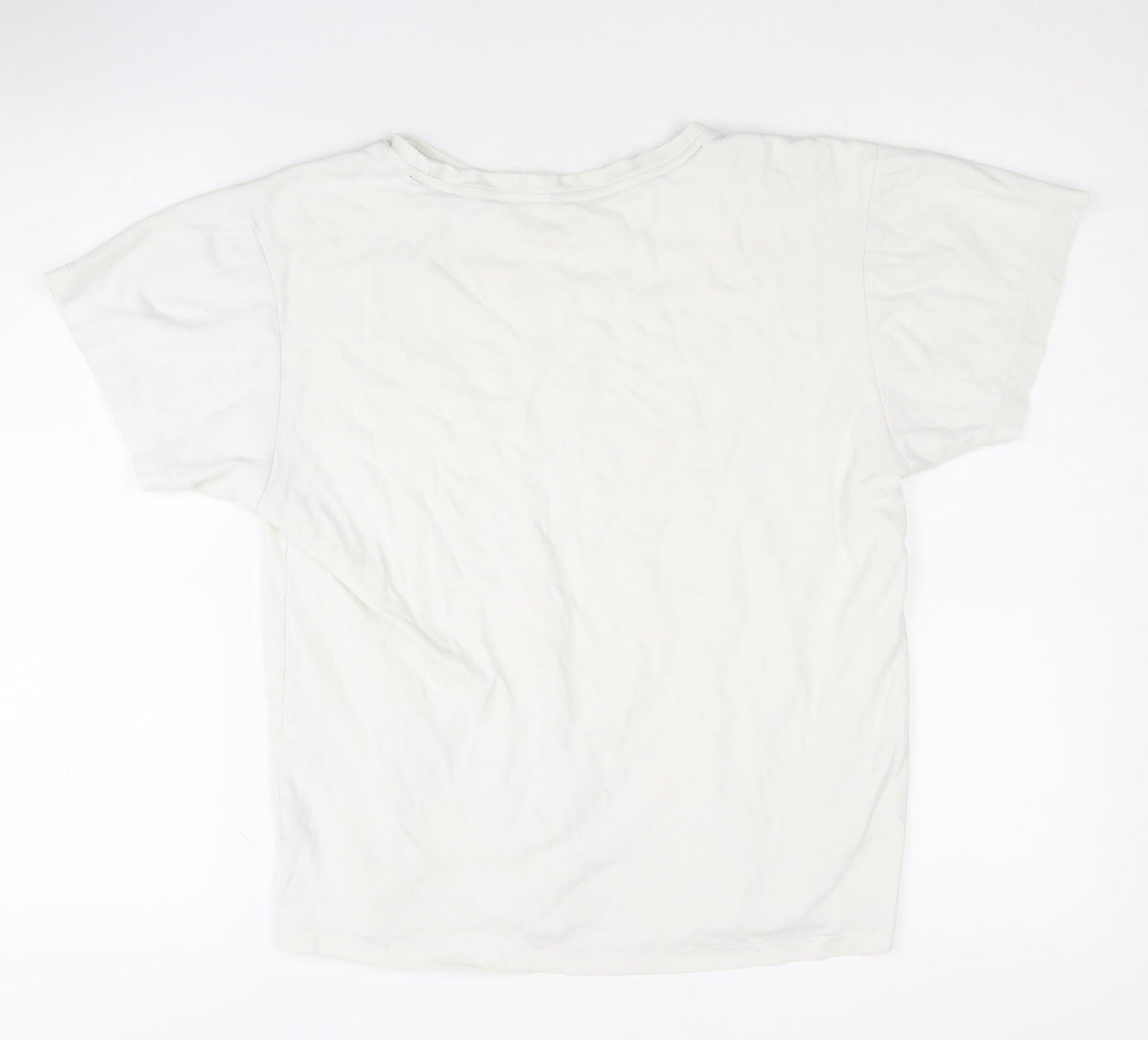 Champion Unisex White T-Shirt, Large, Casual Basic Wear