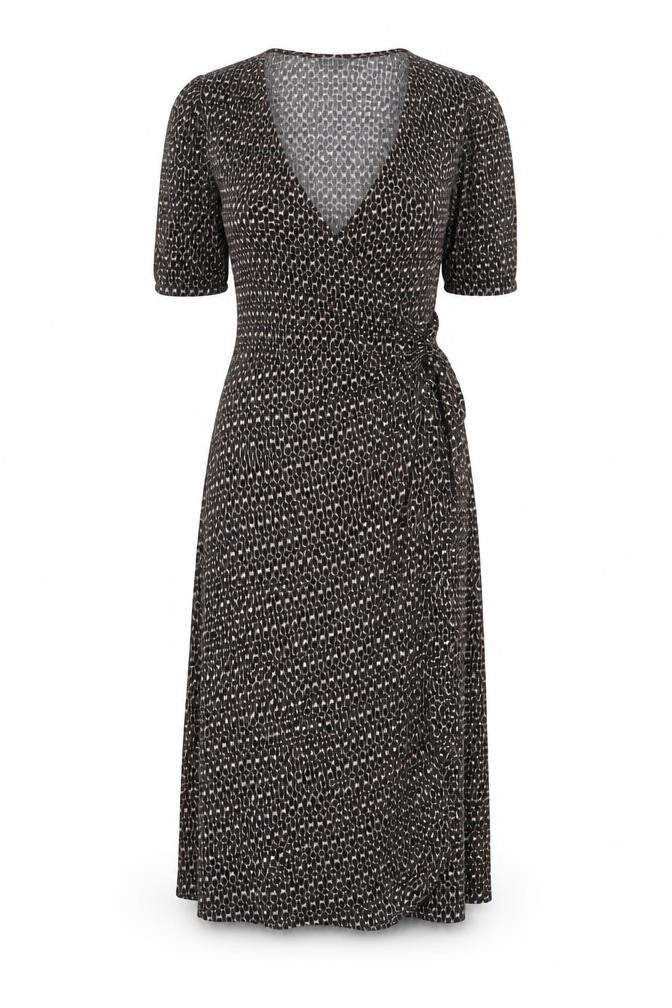 Marks & Spencer Women's Black Wrap Dress Size 10